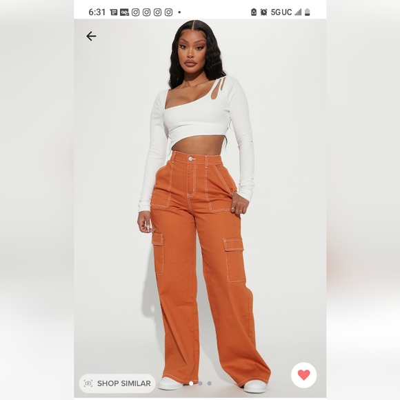 Fashion Nova Denim - Good intentions cargo jeans
